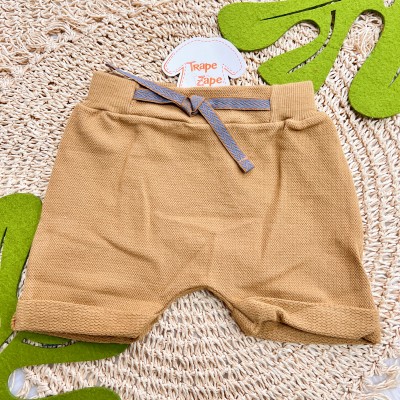 Conj. Regata Happy Oceans e Short - Azul e Marrom